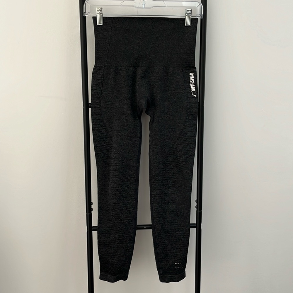 Gymshark Gray Day Moisture Management Seamless Leggings Women Size M?